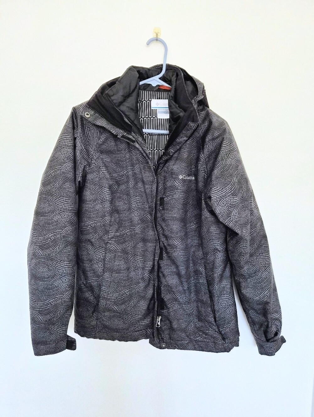 Columbia Interchange Gray Zebra Jacket